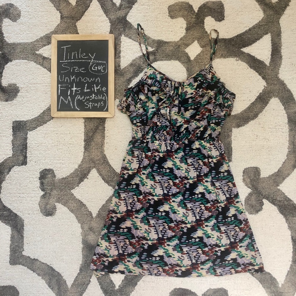 Summer shirt spaghetti strap dress